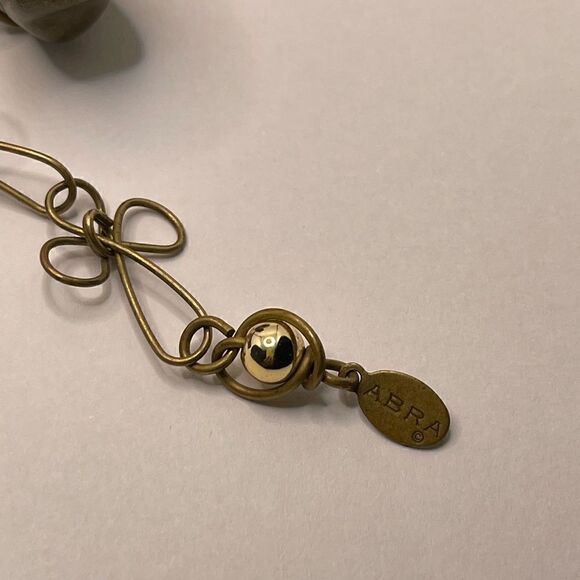 Vintage ABRA COUTURE chunky necklace choker - Picture 7 of 10